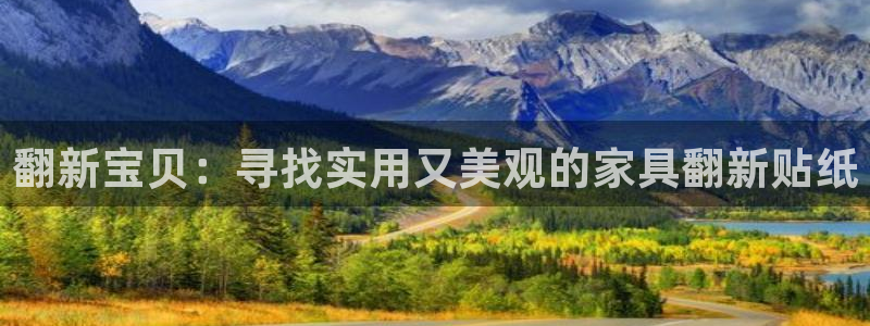 安信12主管：翻新宝贝：寻找实用又美观的家具翻新贴纸