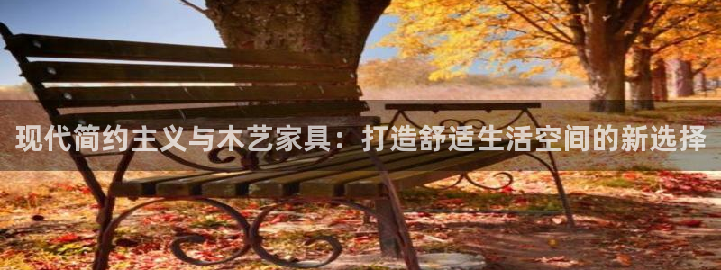 安信12登录地址：现代简约主义与木艺家具：打造舒适生活空间的