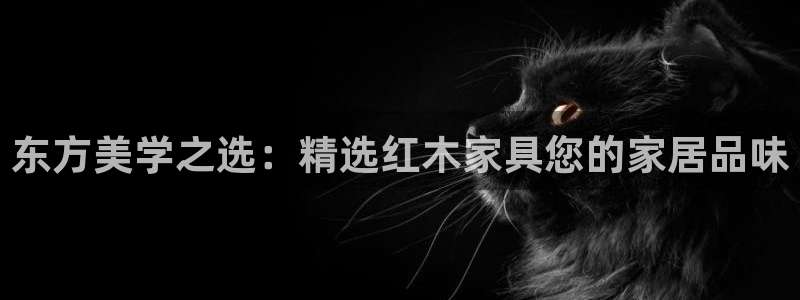 安信12娱乐登录：东方美学之选：精选红木家具您的家居品味